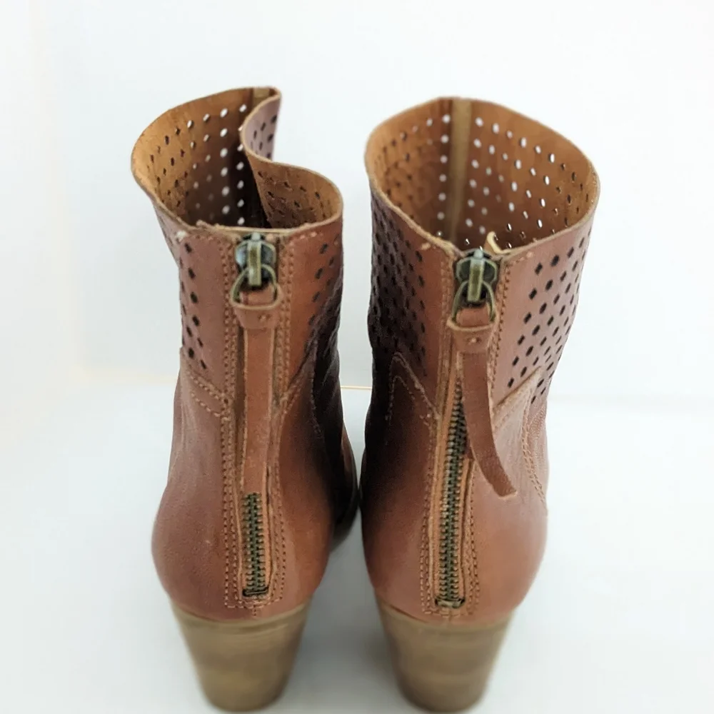 Nine west leather ankle boots